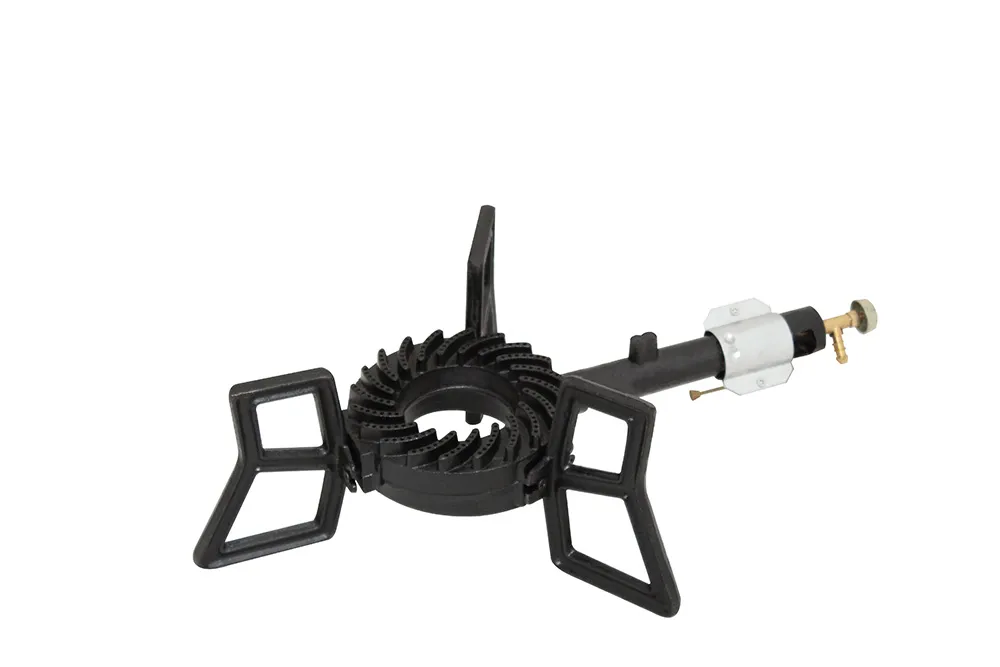 CAST IRON WOK BURNER WITH LEGS