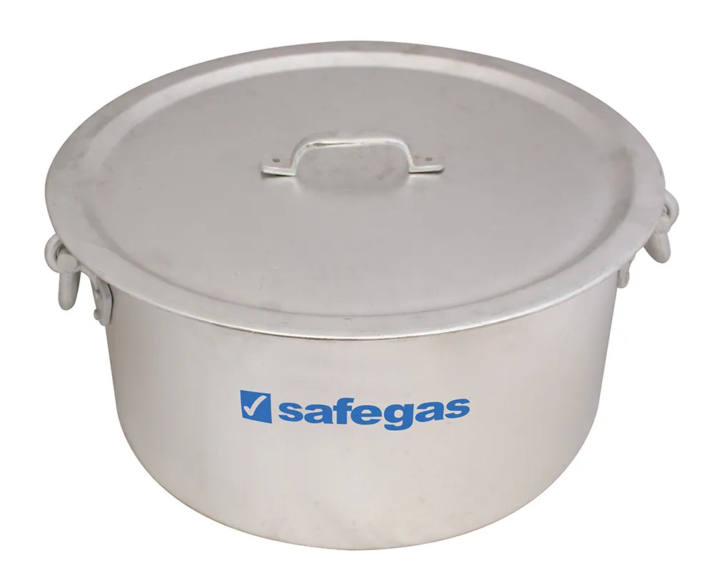 130LT 4MM WIDE H/DUTY CATERING POT RZ